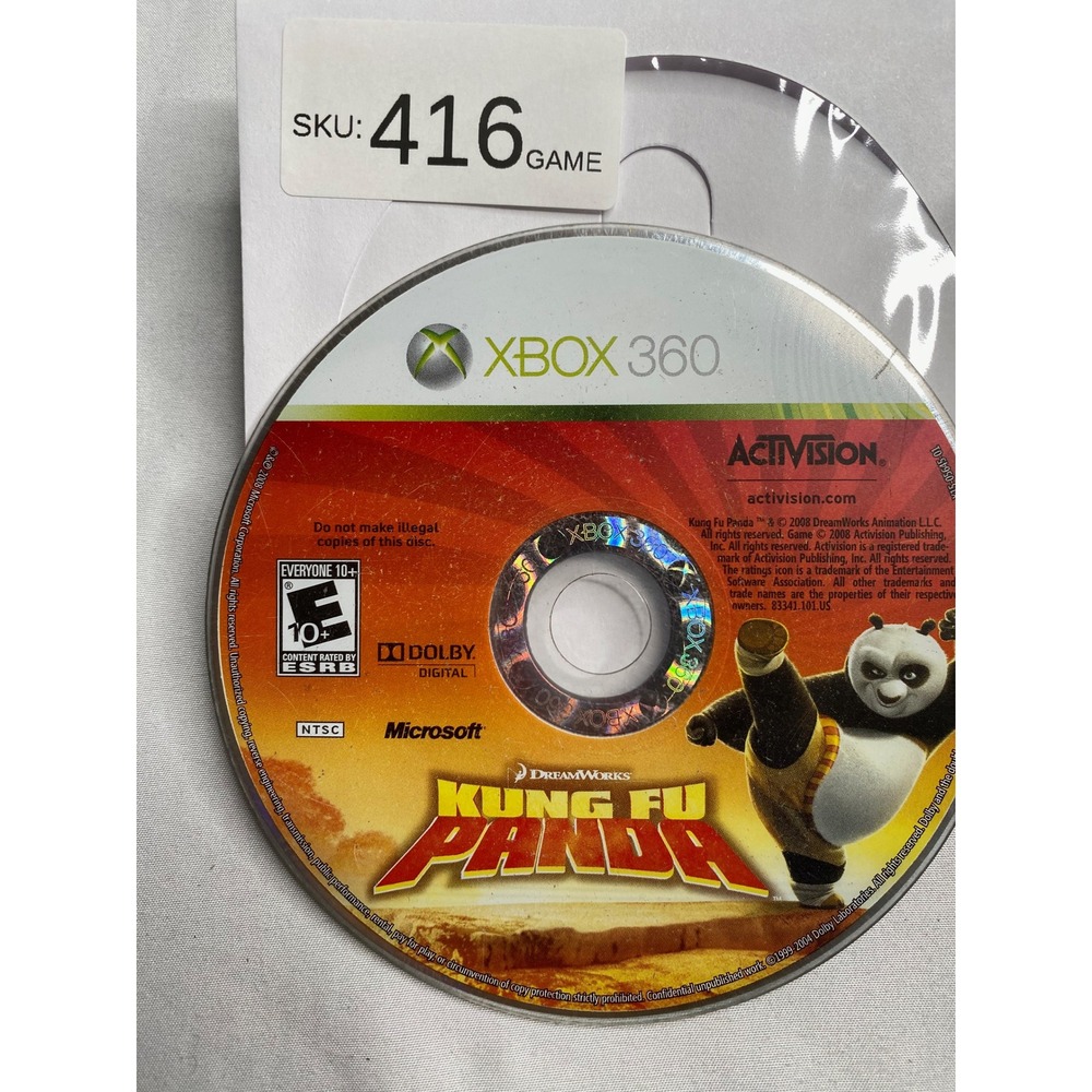 Kung Fu Panda Xbox 360 Activision